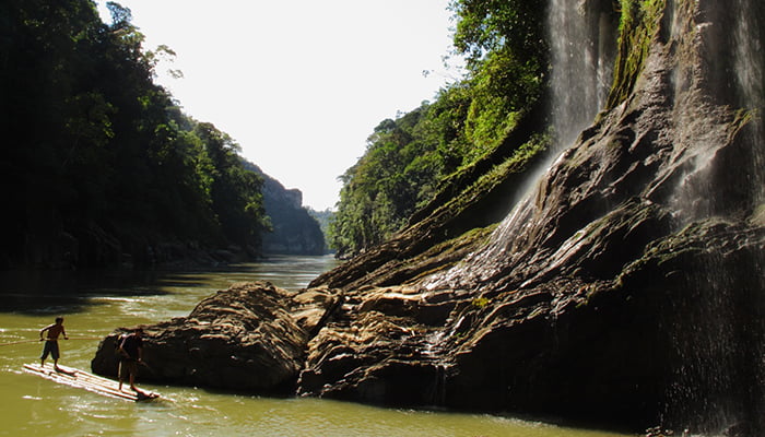 Pongo de Mainique Canyon in Amazon Rainforest