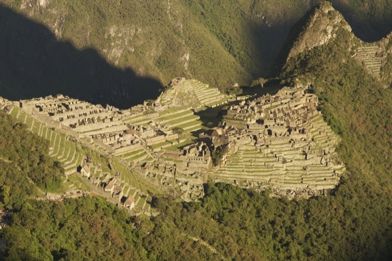 View of Machu Picchu From Inti Punku Sun Gate