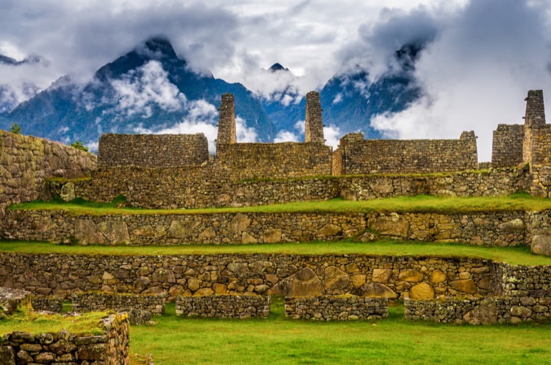 Inca Ruins of Machu Picchu