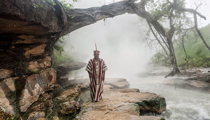 Boiling River in Peru