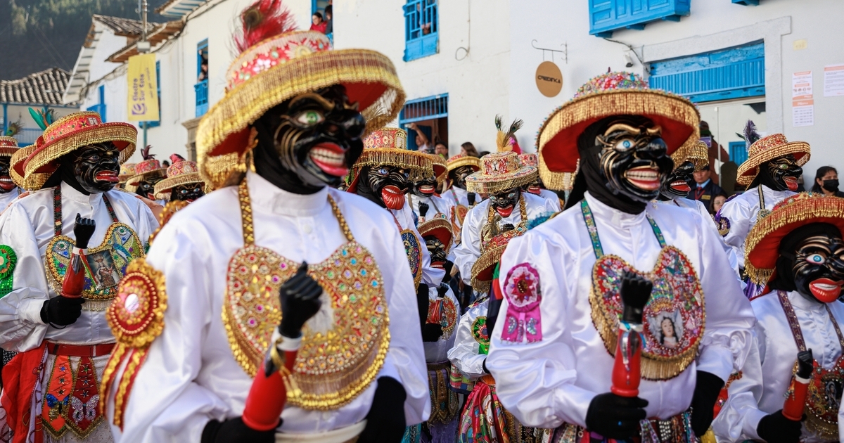 The Paucartambo Festival, held each July in the highlands of Peru, features vibrant dances and traditional masks that reflect complex layers of history, culture, and local identity.
