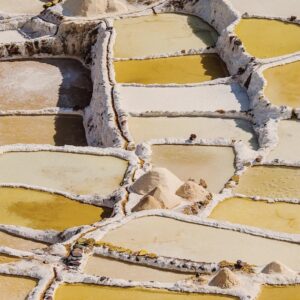 The pre-Columbian salt pools in Maras.